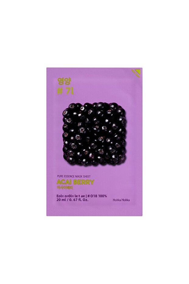 Pure Mask Sheet Acaiberry - Face Mask with Acai Fruit