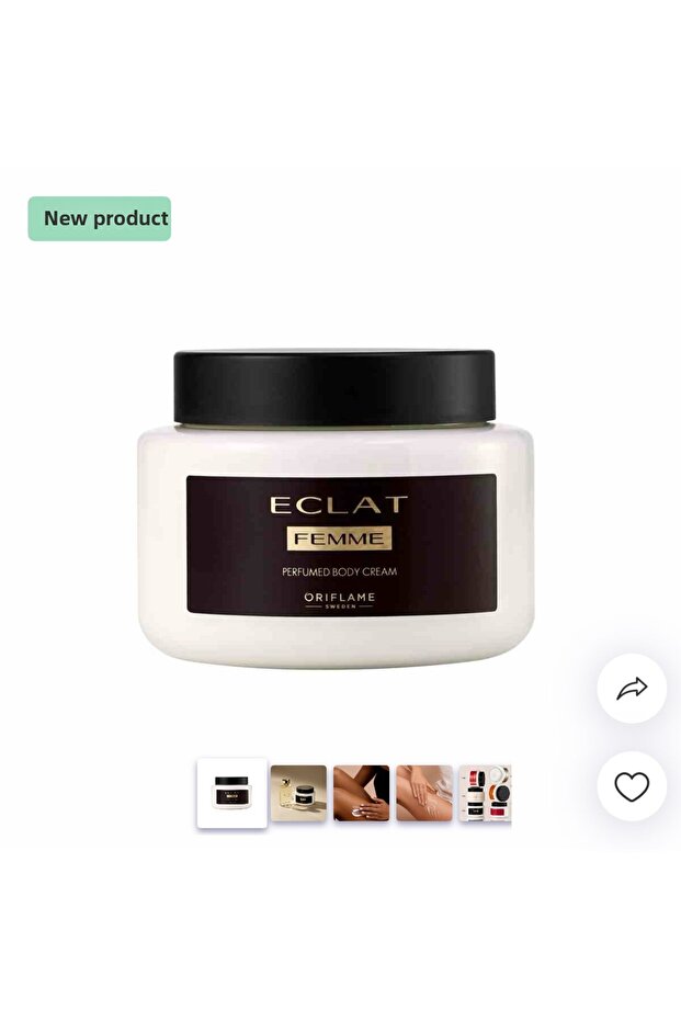 Eclat Femme Perfumed Body Cream New Packaging