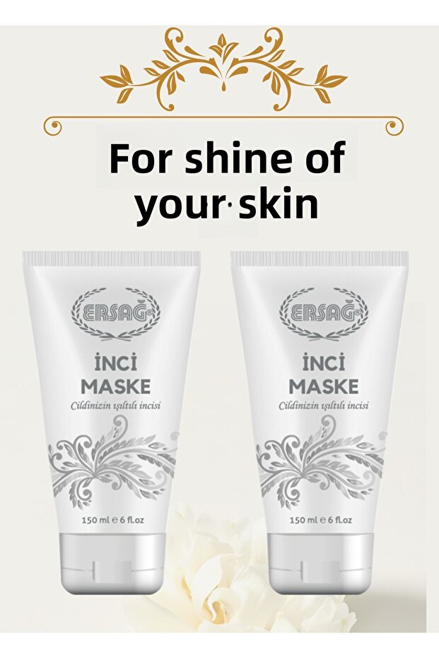 Pearl Mask 2 Pack for Radiant Skin (150 ml + 150 ml)
