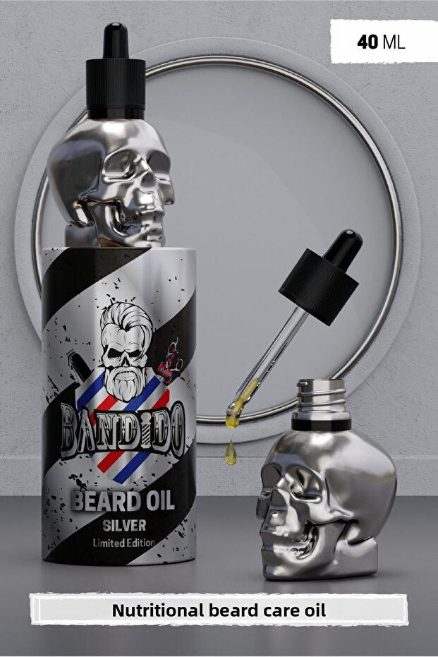 Silver Beard Care Serum - 40 Ml