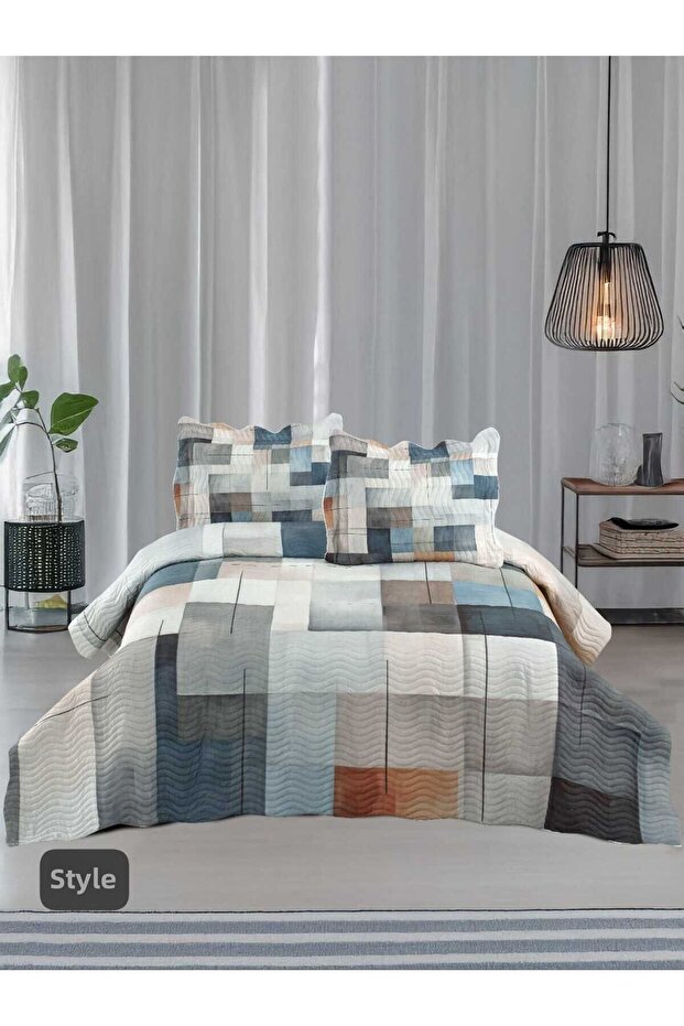 Style Quilted Double Bedspread