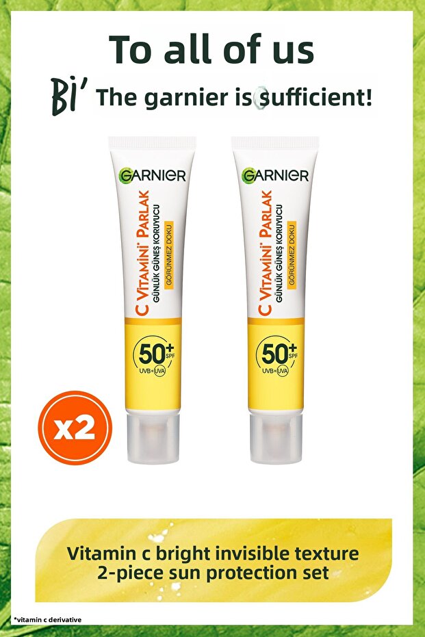 Vitamin C Bright 2-Piece Sunscreen Set - Invisible Texture
