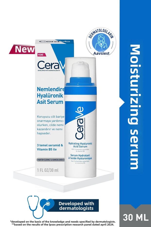 Hyaluronic AcidSerum- Moisturizing, 30 Ml