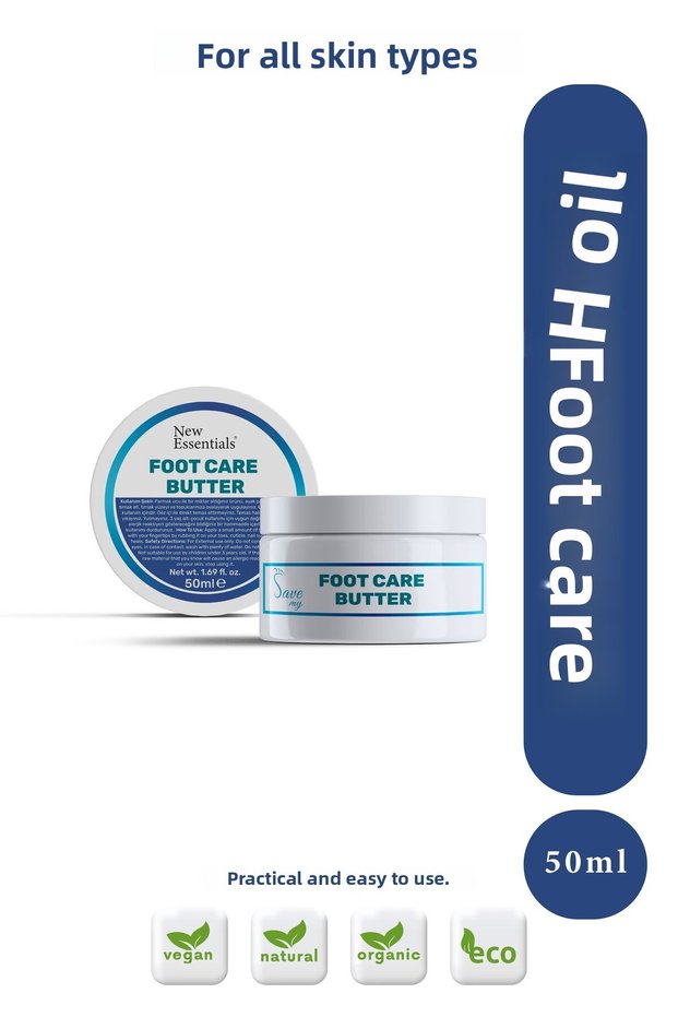 Foot Care Butter Menthol Foot Heel Repair and Care Oil 50 ml