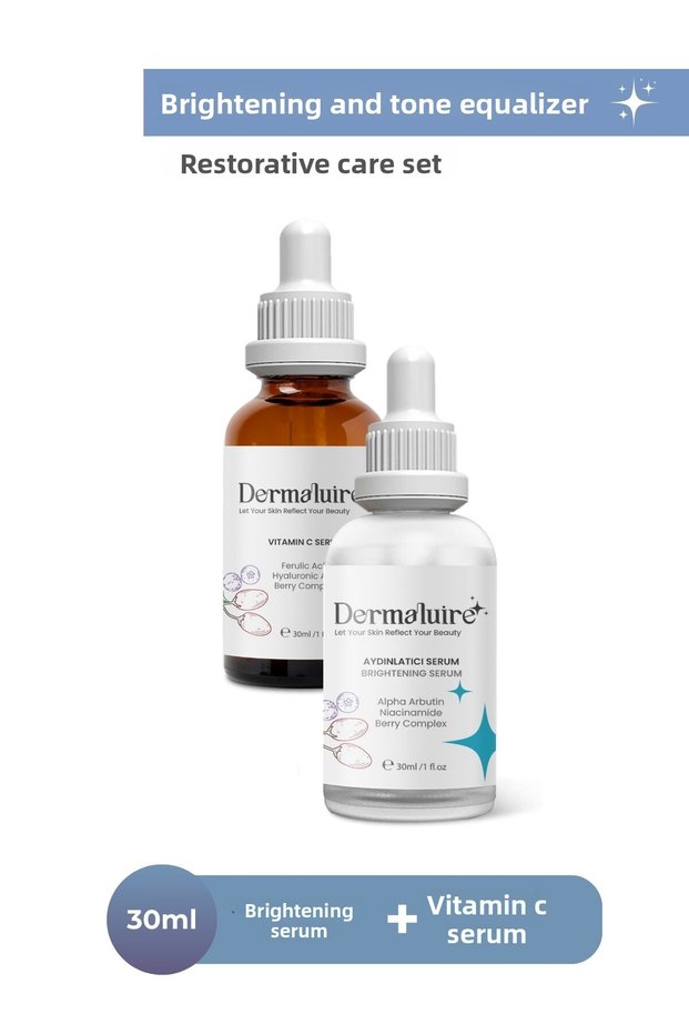 Brightening and Tone Equalizing Care Set (Vitamin C Serum, Brightening Serum)