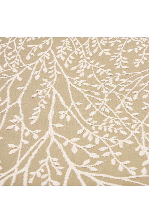 Soft Çiçekli Masa Örtüsü - Bej - 140x140 cm - 4