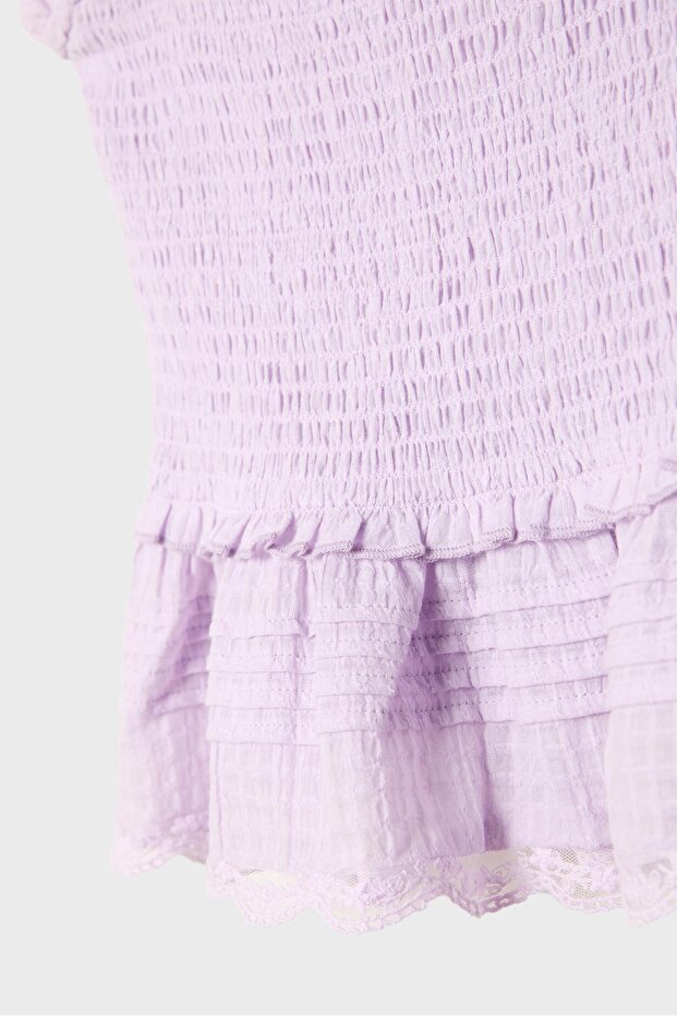 Fırfırlı askılı top - 8