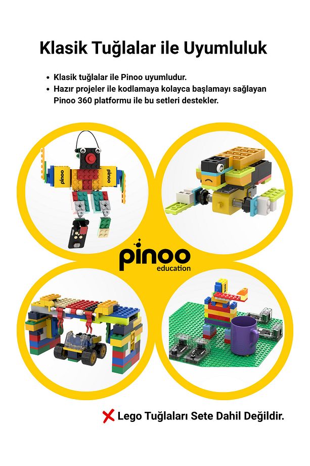 Pinoo Çocuk Icat Seti - Robotik Set Ve Kodlama Seti - 3