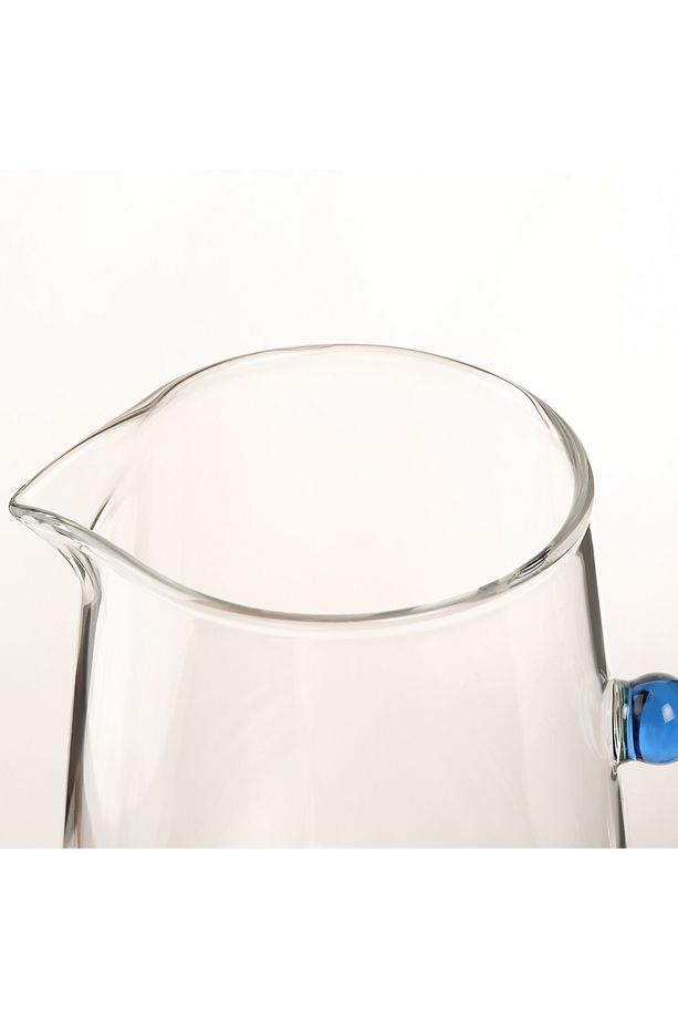 Henan Borosilikat Cam Sürahi 1250 Ml Mavi - 4