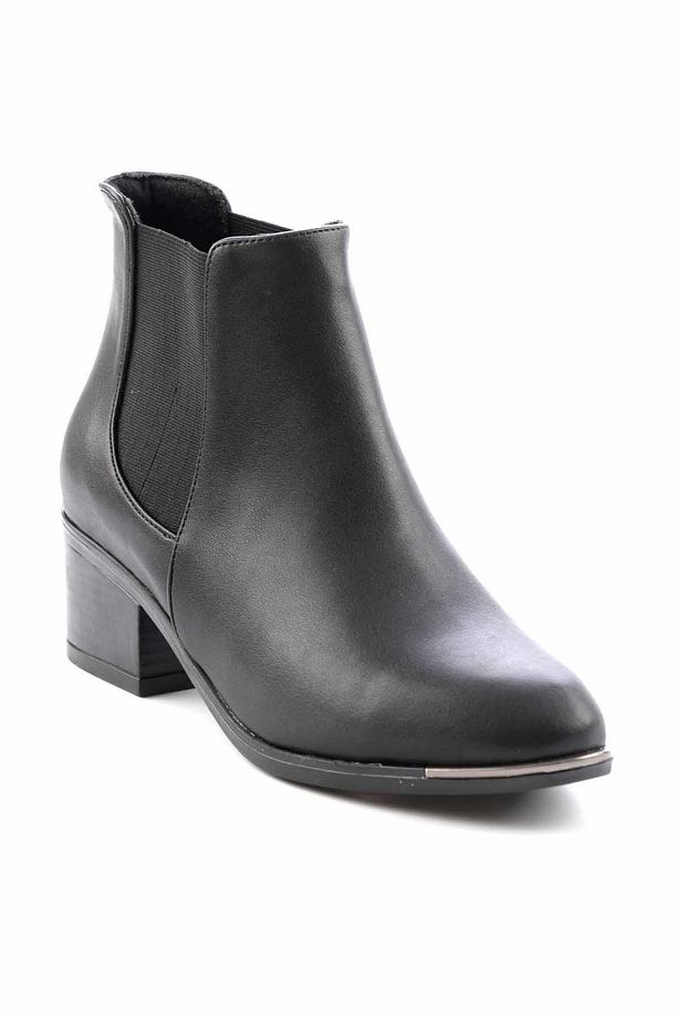 Siyah Kadın Bot & Bootie K02924871109 - 4