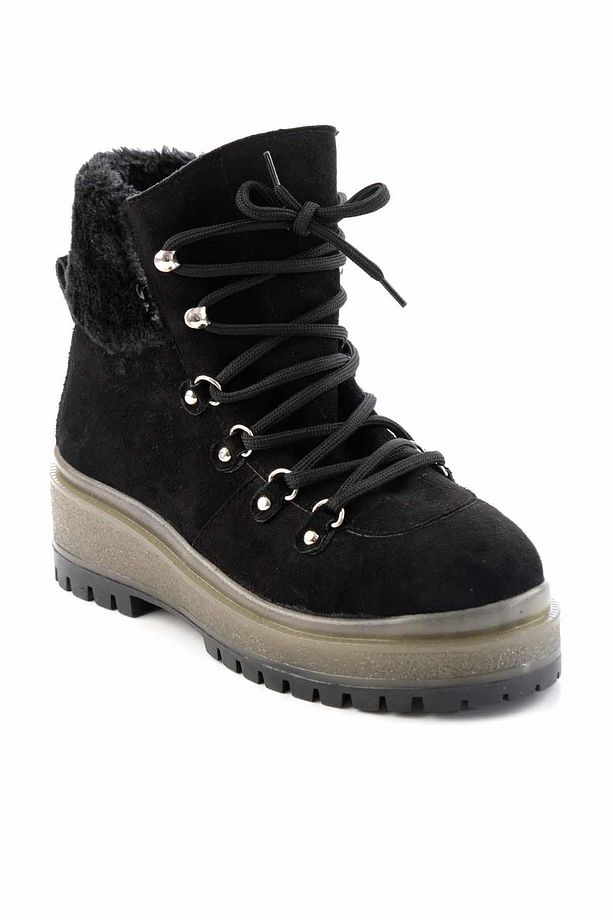 Siyah Kadın Bot & Bootie K02669074102 - 3