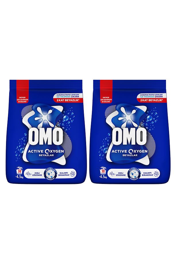 Active Oxygen Beyazlar Toz Deterjanı 4.5 Kg X2 - 3