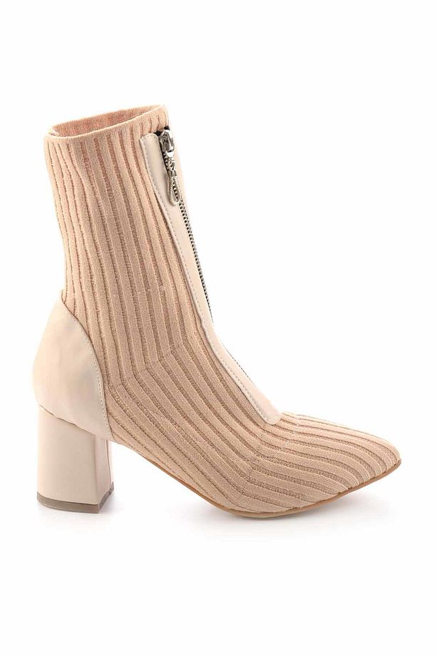 Bej Kadın Bot & Bootie K02990100282 - 2