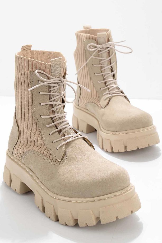 Bej Kadın Bot & Bootie K02953300302 - 1