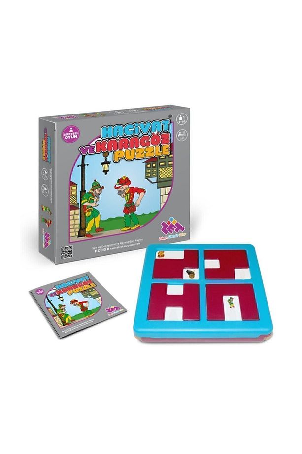 Hacivat Ve Karagöz Puzzle Zeka Ve Akıl Oyunu 3+ Yaş 1+ Oyuncu - 7