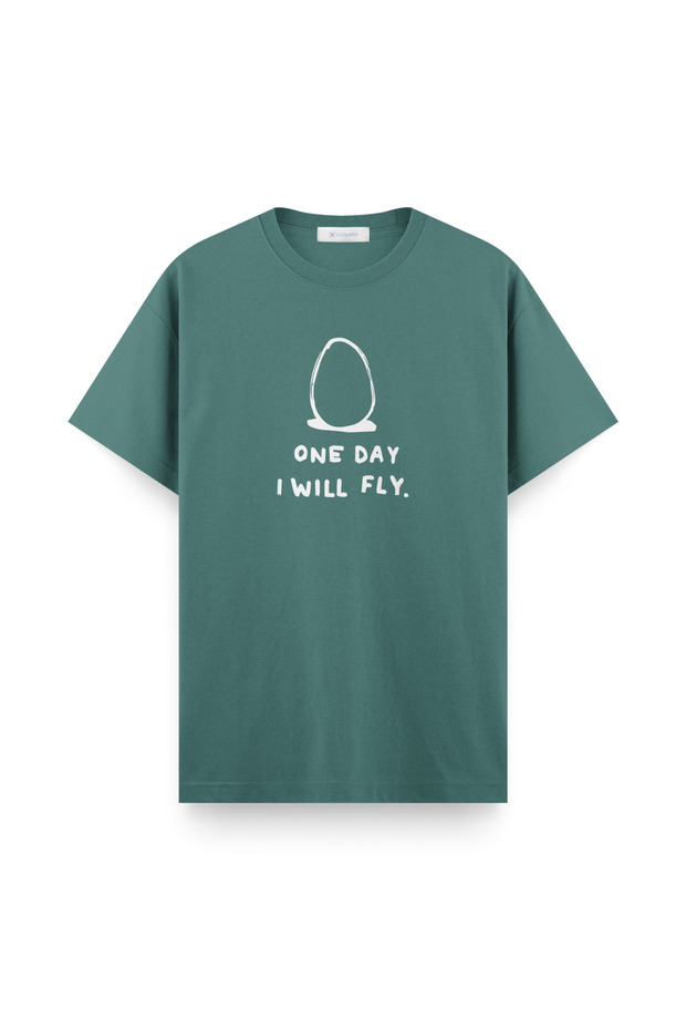 تي شيرت بيضة عادية - 1