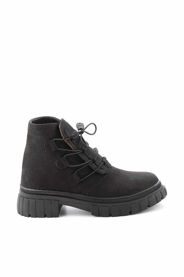 Siyah Kadın Bot & Bootie K02140071602 - 1
