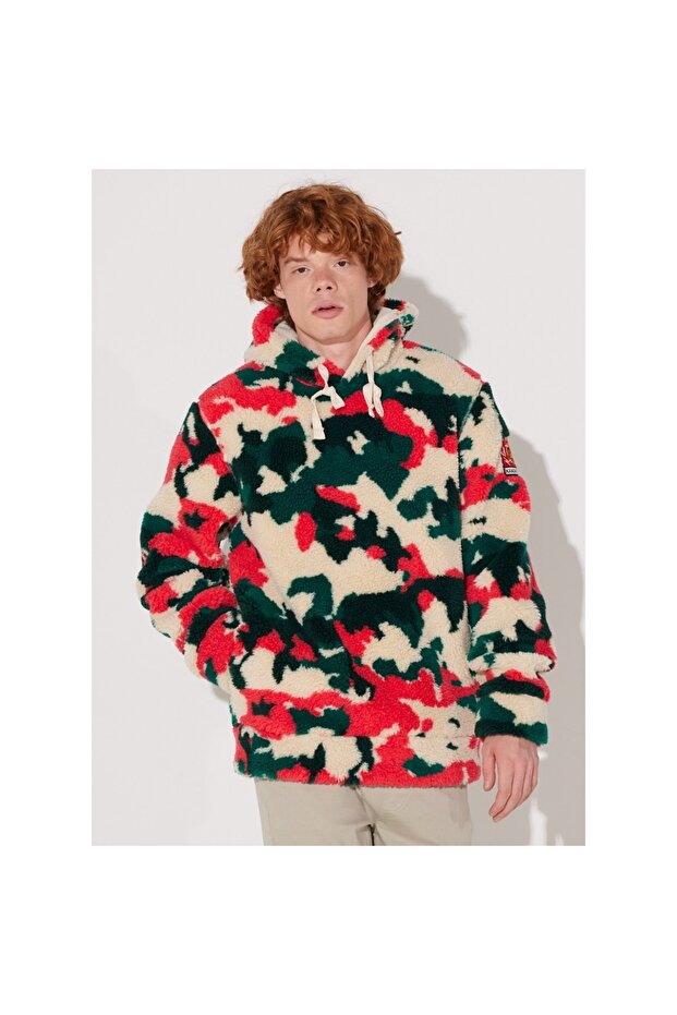 Erkek Kapüşonlu Ceket - 1