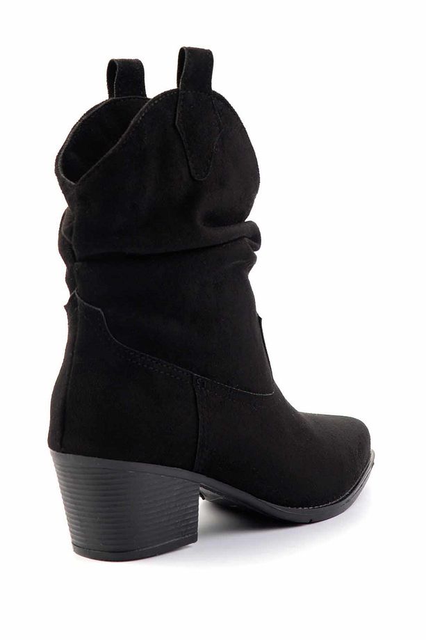 Siyah Kadın Bot & Bootie K02217100802 - 4