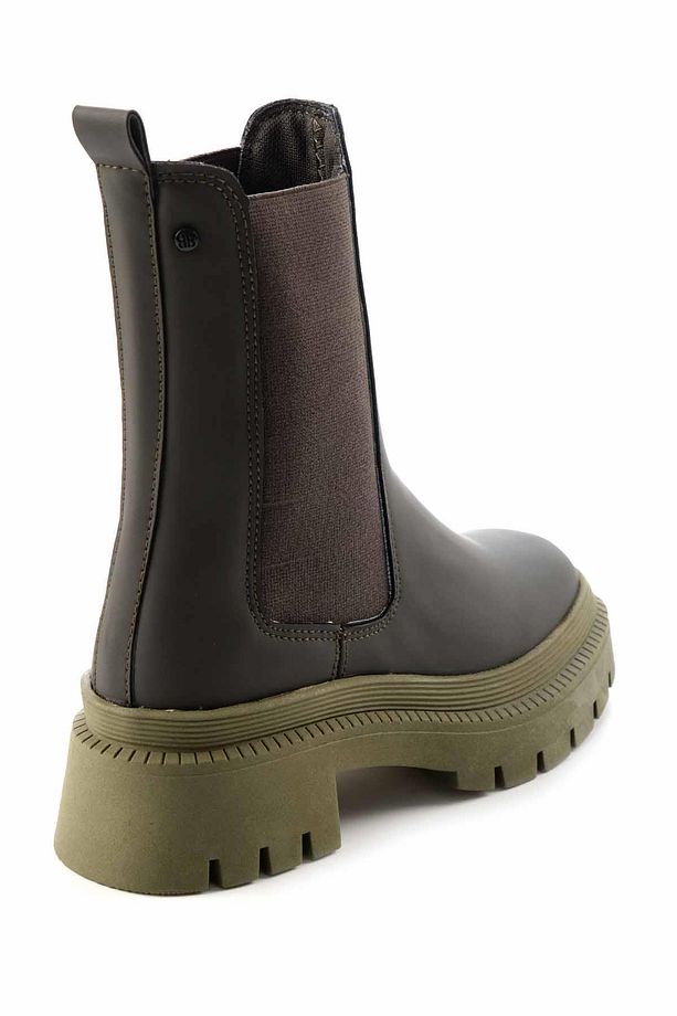 Haki Kadın Bot & Bootie K02996030609 - 5