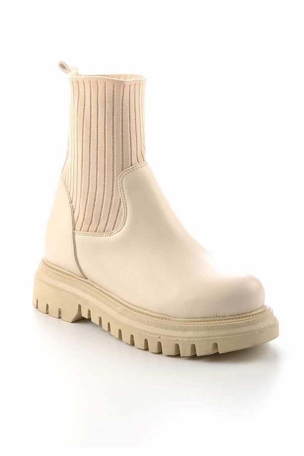 Bej Kadın Bot & Bootie K02792021409 - 4