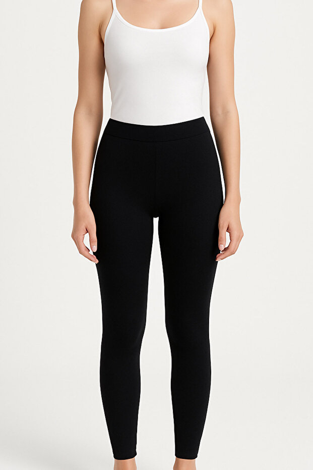 Women's Black Pajama Tights