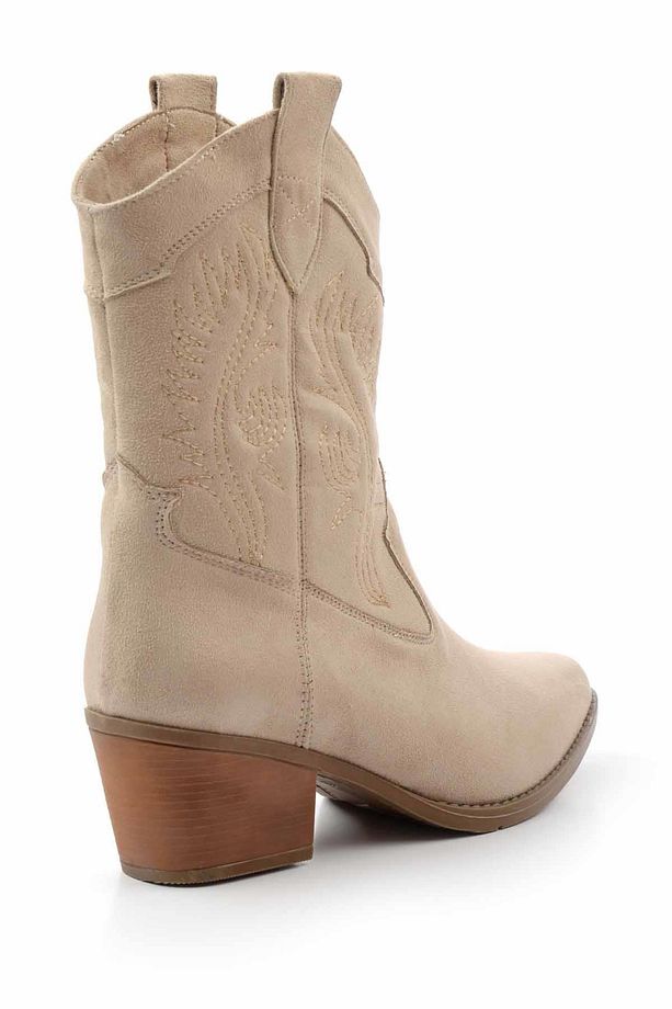 Bej Kadın Bot & Bootie K02586888802 - 4