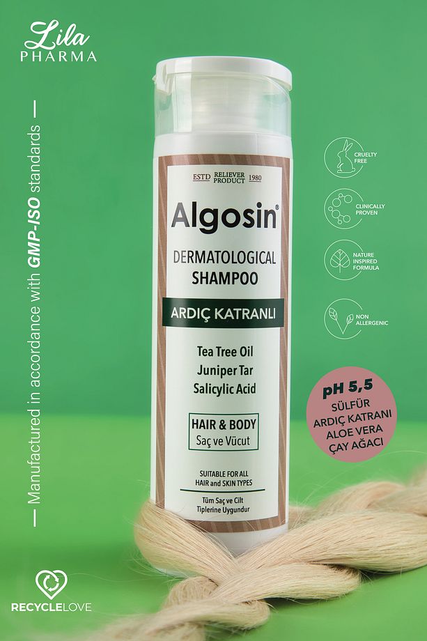 Dermotolojik Ardıç Katranlı Bitkisel Çay Ağacı Saç Ve Vücut Şampuanı 250 Ml - 7