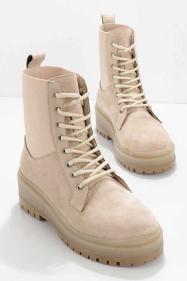 Bej Kadın Bot & Bootie K02669800002 - 1