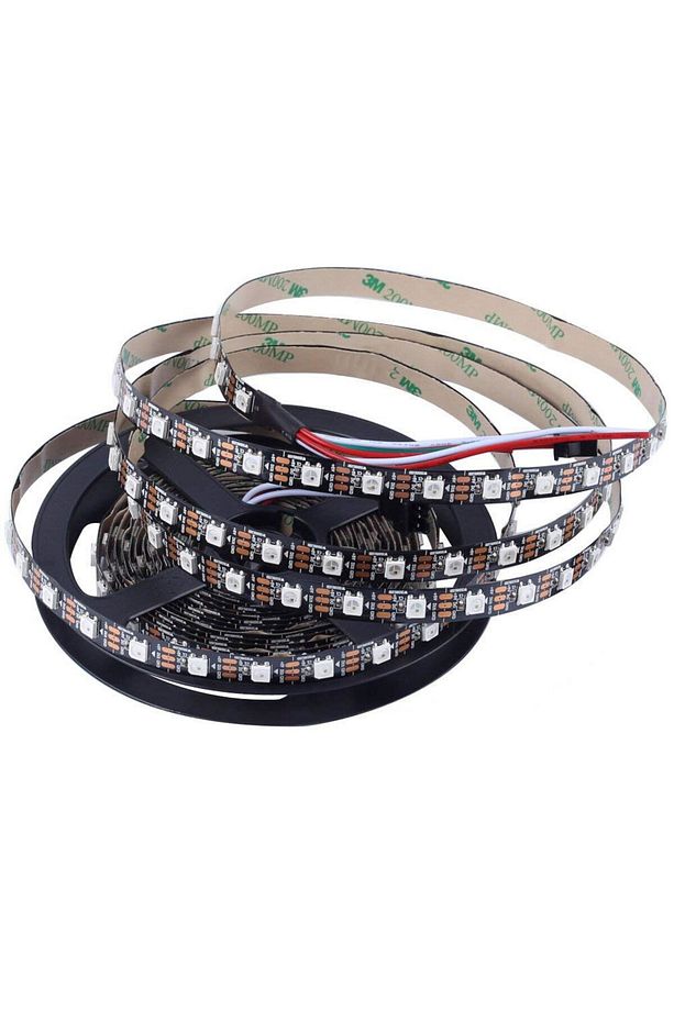 Elektronikaled - 5Volt WS2812B IP20 60 Ledli RGB Pixel Şerit Led (5mt) - 4
