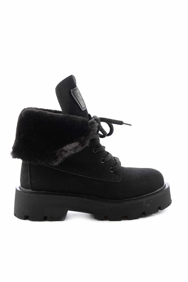 Siyah Kadın Bot & Bootie K02678020602 - 2