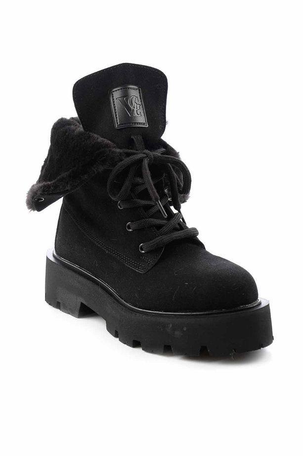Siyah Kadın Bot & Bootie K02678020602 - 3
