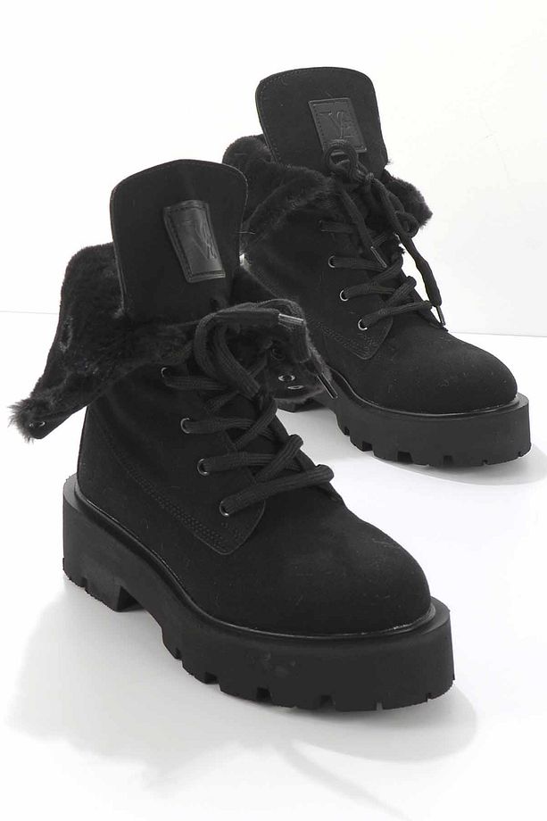 Siyah Kadın Bot & Bootie K02678020602 - 1