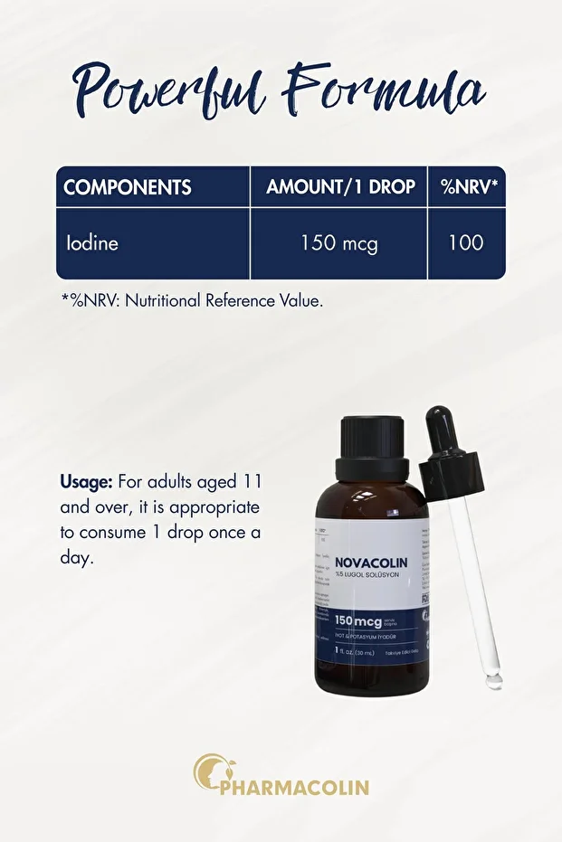 İyot 30 ml Damla (LUGOL SOLÜSYON) Roll On Başlık - 6