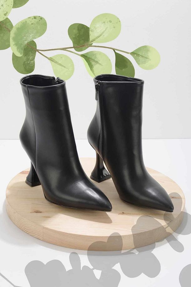 Siyah Kadın Bot & Bootie K02783205909 - 1