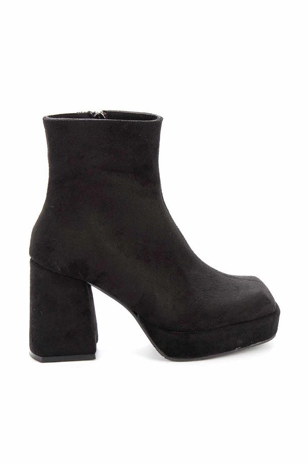 Siyah Kadın Bot & Bootie K02154170202 - 1