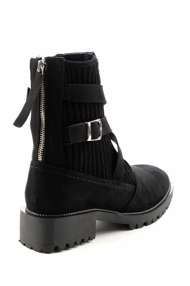 Siyah Kadın Bot & Bootie K02990101802 - 4