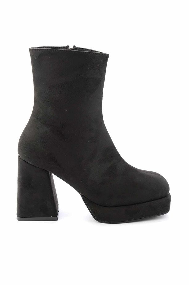 Siyah Kadın Bot & Bootie K02215290202 - 1