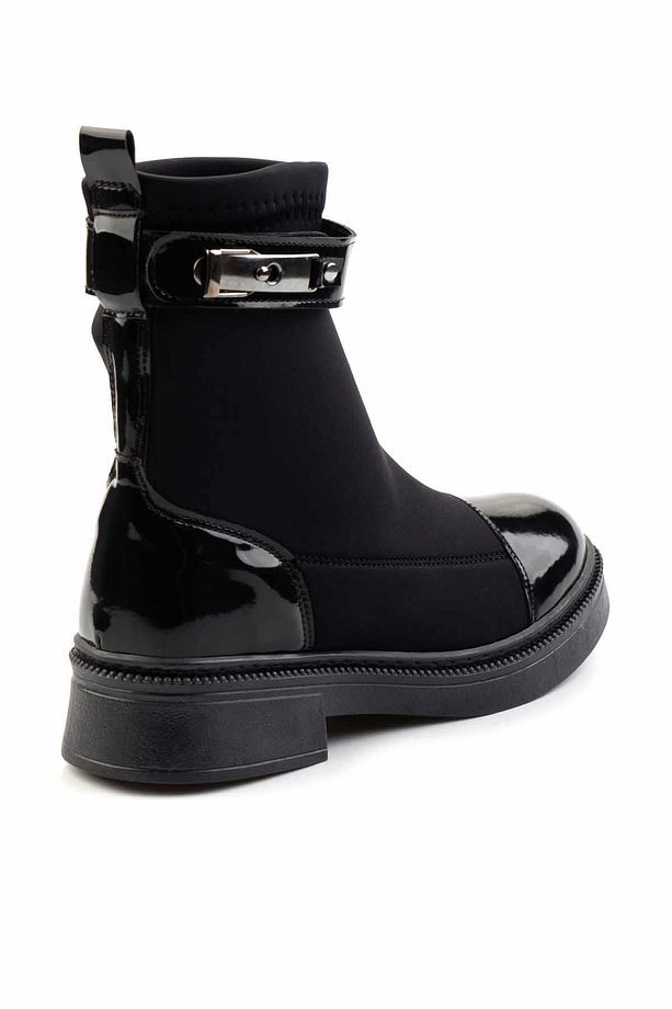 Siyah Kadın Bot & Bootie K02643085017 - 4