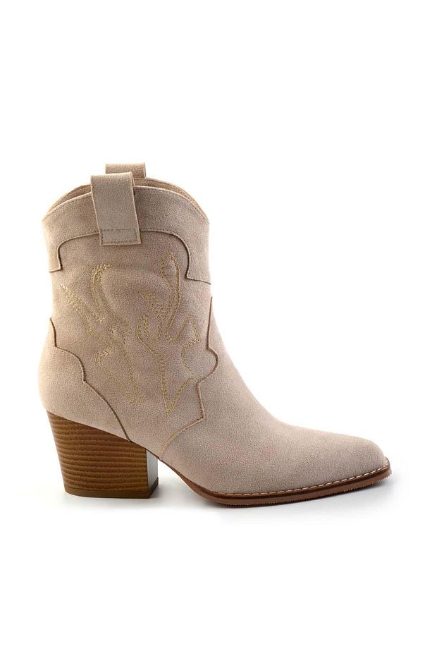 Bej Kadın Bot & Bootie K02055012002 - 1