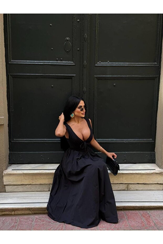 Μαύρο φόρεμα Princess Underwire - 5