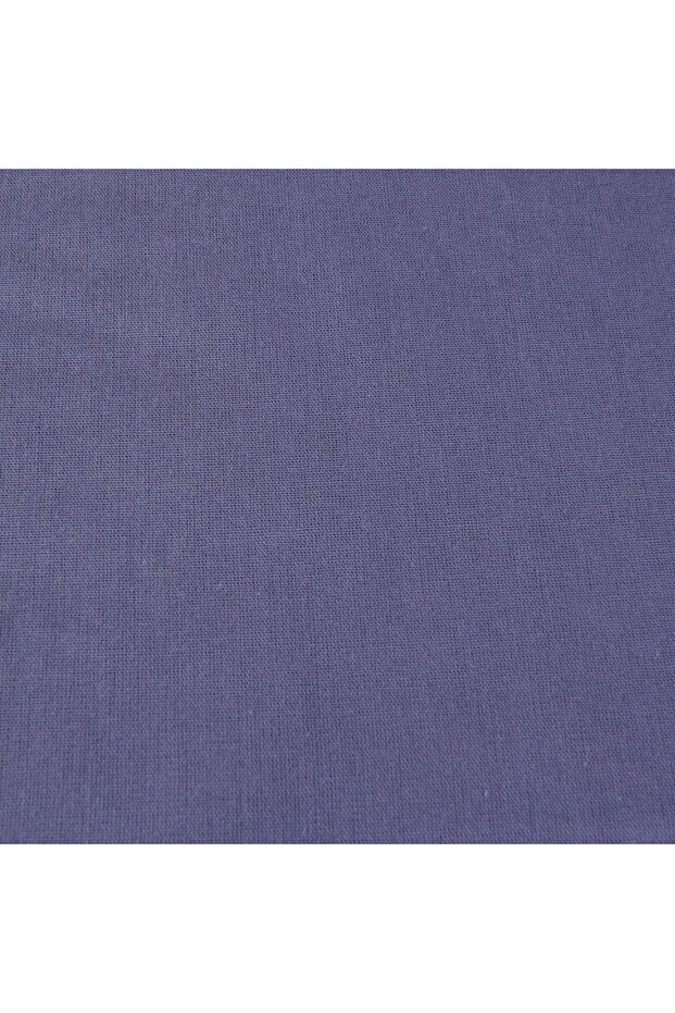 Soft Basic Single Fitted Sheet - Navy Blue - 100X200 cm - 5