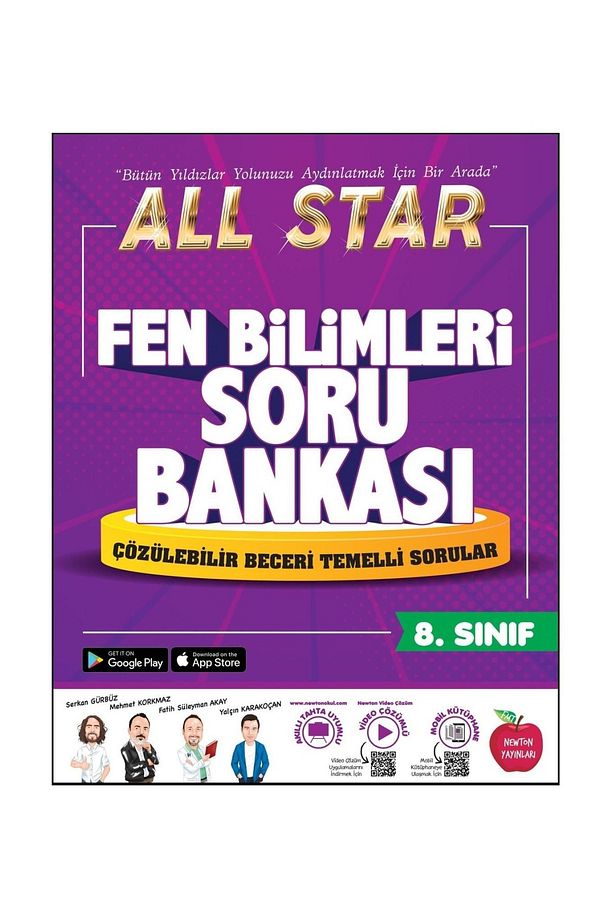 Newton 8. Sınıf Lgs Fen Bilimleri All Star Soru Bankası - 1