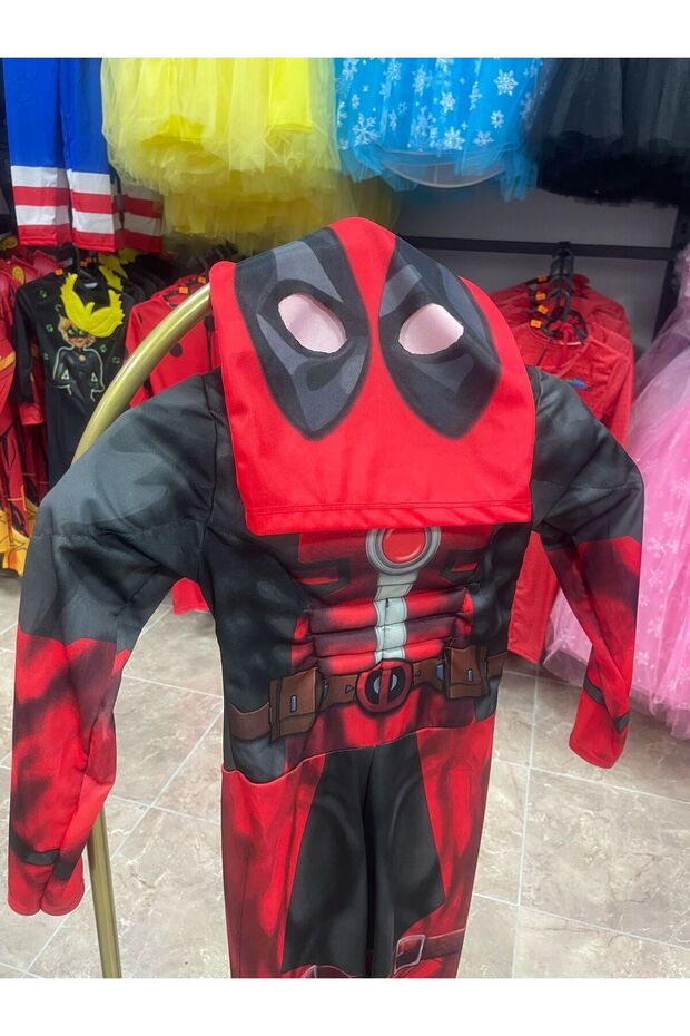 Deadpool Kaslı Kostüm - 5
