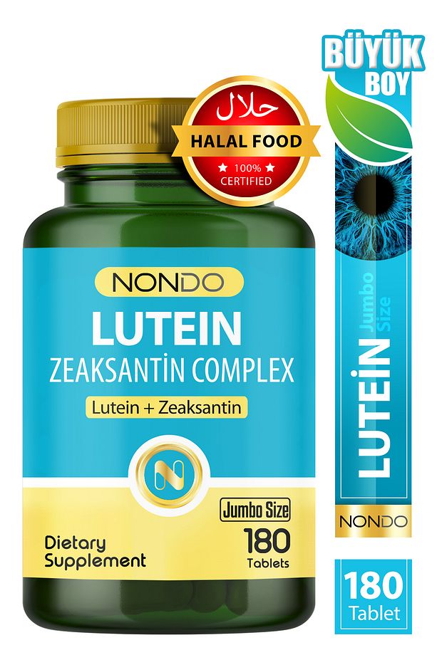 Lutein Zeaksantin Complex 180 Tablet Jumbo Size ( C Vitamini, Çinko, Selenyum, Astaksantin) - 2