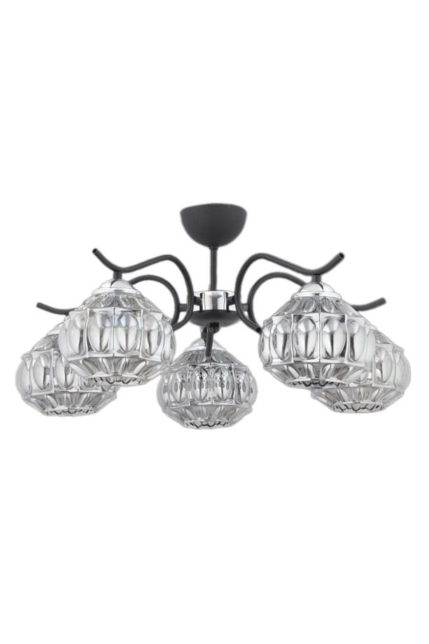 Elmas 5 Li (FÜME CAMLI) Salon Mutfak Yatak Odası Genç Odası Avize - 2