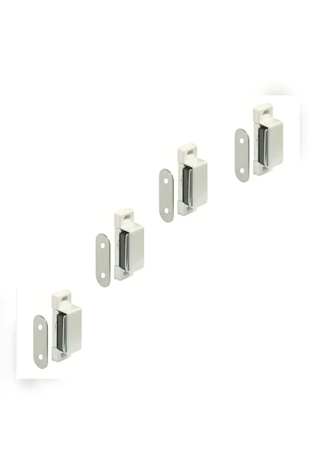 4 Adet Mıknatıslı Çıt Çıt Pvc Sineklik Mobilya Dolap Kapak Tutucu - 2