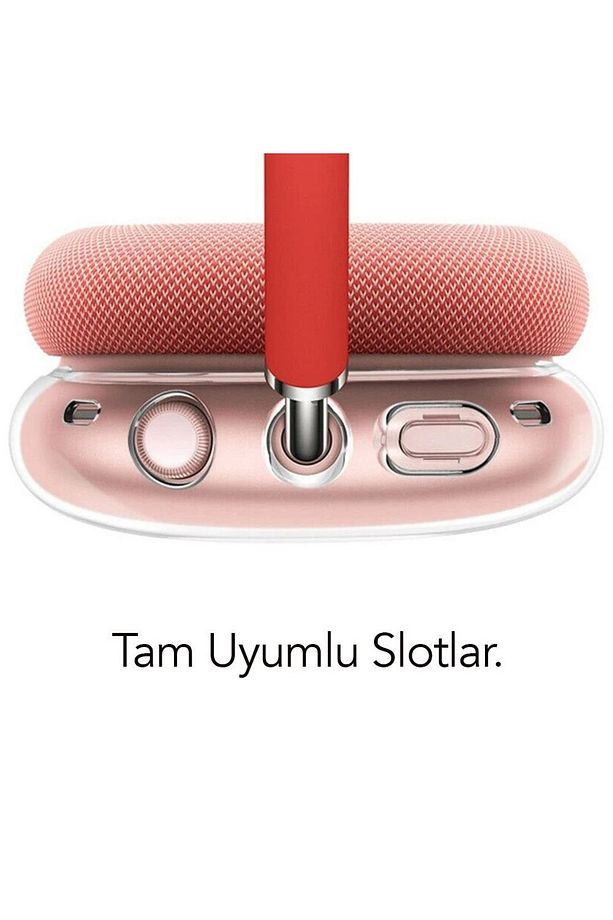 Airpods Max Uyumlu Premium Şeffaf Silikon Kılıf - 2
