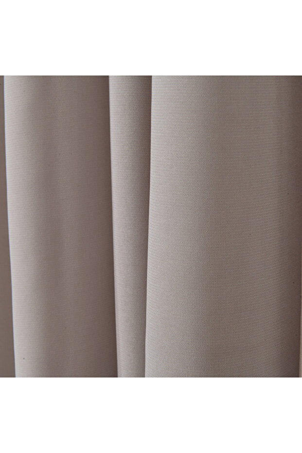 Soft Mila Tül Perde - Taş - 300x270 cm - 2