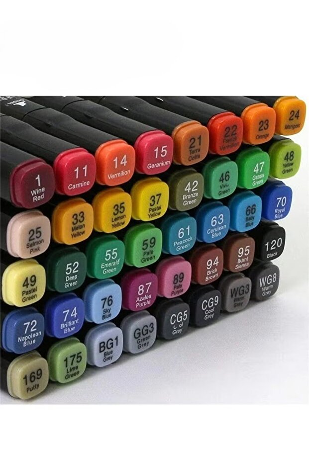 80 Color Markers - 2